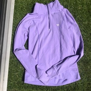 VS PINK Half Zip Pull Over
